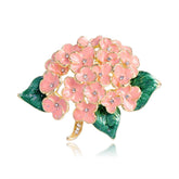Fashion Flower Elegant Stylish Brooches for Girls Sweet Charms Pins Jewelry for Women Ladies Accessories Chinese Supplier
