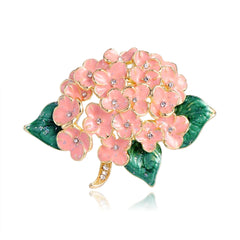 Fashion Flower Elegant Stylish Brooches for Girls Sweet Charms Pins Jewelry for Women Ladies Accessories Chinese Supplier
