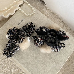 Fashion Minimalistic Bowknot Classic Hair Claw Clips for Girls Elegant Graceful Claws for Women Ladies Hair Accessories Chic