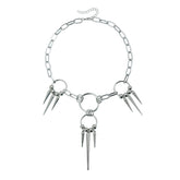 Fashion Punk Glamorous Art Deco Necklaces for Girls Elegant Cool Spicy Jewelry for Women Ladies Accessories Chinese Supplier