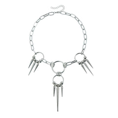 Fashion Punk Glamorous Art Deco Necklaces for Girls Elegant Cool Spicy Jewelry for Women Ladies Accessories Chinese Supplier