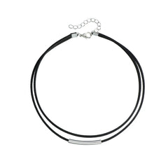 Fashion Solid Color Choker Simple Minimalistic Necklaces for Girls Charms Elegant Jewellry for Women Ladies Accessory Wholesale