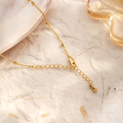 Women Freshwater Pearl 18k Gold-plated Necklace Fashion Elegant Low MOQ Factory Price in Stock Jewelry for Female Causal Daily