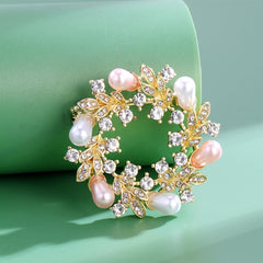 Fashion Glitter Rhinestone Sparking Brooches for Girls Glamorous Charms Pins Jewelry for Women Ladies Accessories Wholesale