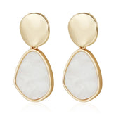 Fashion Bold Simple Minimalistic Elegant Drop Earrings for Girls Vintage Retro Glamorous Jewelry for Women Ladies Accessories