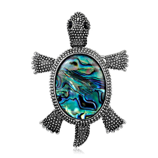 Fashion Glitter Sparking Lustrous Elegant Animals Tortoise Brooches for Girls Sweet Trendy Jewelry for Women Ladies Accessory