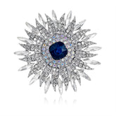 Fashion Glitter Rhinestone Sweet Brooches for Girls Sweet Elegant Luxury Pins Jewelry for Women Ladies Accessories Wholesale