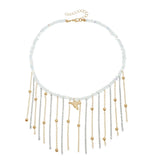 Fashion Bird Animals Tassel Dainty Trendy Necklaces for Girls Sweet Cute Glamorous Charms Jewelry for Women Ladies Accessories