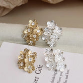Fashion Luxury Glitter Art Deco Exaggerated Drop Earrings for Girls Sweet Elegant Butterfly Jewelry for Women Ladies Accessories