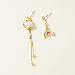 Fashion Luxury Tassel Dainty Drop Earrings for Girls Elegant Charms Art Deco Jewelry for Women Lady Accessories Chinese Supplier