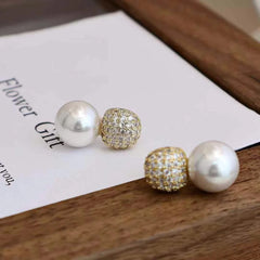 Elegant Sweet Fashion Bowknot Drop Earrings for Girls Glamorous Luxury Imitation Pearl Jewelry for Women Ladies Accessories