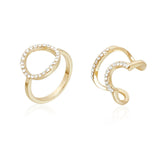 Fashion Simple Trendy Stylish Rings for Girls Minimalistic Elegant Art Deco Dainty Jewelry for Women Ladies Accessories Chic