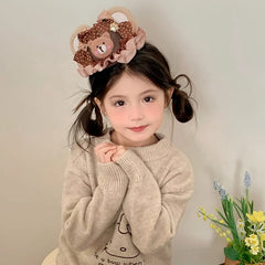 Fashion Animals Bear Polka Dot Hair Clips for Baby Girls Sweet Hat Alligators for Kids Children Hair Accessories in Stock Chic