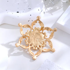 Fashion Simple Flowers Sweet Brooches for Girls Trendy Stylish Graceful Pins Jewelry for Women Ladies Accessories Hot Sale