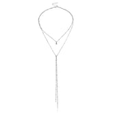 Fashion Link Simple Sweater Chain Necklaces for Girls Minimalistic Trendy Jewellry for Women Ladies Accessories Wholesale