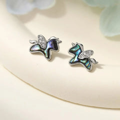 Fashion Trendy Animals Horse Sweet Stud Earrings for Girls Elegant New Year Glamorous Jewelry for Women Ladies Accessories