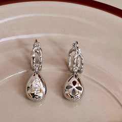 Fashion Simple Minimalistic Trendy Elegant Hoop Earrings for Girls Charms Glamorous Jewelry for Women Ladies Accessories Chic