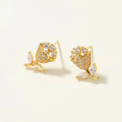 Luxury Sparkle Glitter Fashion Trendy Drop Earrings for Girls Star Dainty Charms Jewelry for Women Ladies Accessories Wholesale