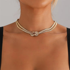 Fashion Simple Dainty Elegant Necklaces for Girls Trendy Stylish Glamorous Bracelets Jewelry Sets for Women Ladies Accessories