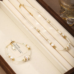 Fashion Bead Boho Style Jewelry Sets for Girls Bracelets Necklaces for Women Ladies Wholesale China Manufacturer Low MOQ Bulk