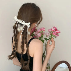 Fashion Trendy Sweet Bowknot Hair Clips for Girls Cute Graceful Alligators for Women Ladies Hair Accessories Chinese Supplier