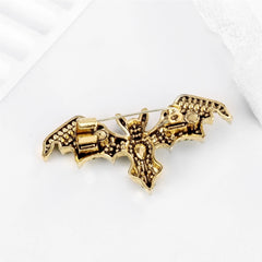 Fashion Dainty Glitter Rhinestone Sparking Bat Animals Brooches for Girls Trendy Pins Jewelry for Women Ladies Accessories