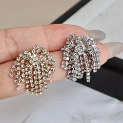 Fashion Sweet ELegant Tassel Drop Earrings for Girls Trendy Stylish Jewelry for Women Ladies Accessories Chinese Supplier Chic