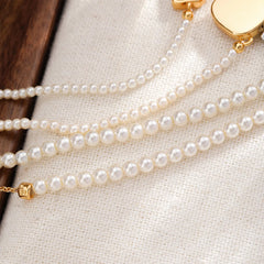 Fashion Pearl Hand-Painted Drip Glaze Elegant Bracelets for Girls Sweet White Zircon Jewelry for Women Ladies Wholesale Bulk