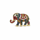 Fashion Copper Crystal Rhinestone Animals Elegant Brooches for Girls 18K Gold Plated Jewelry for Women Ladies Wholesale Bulk