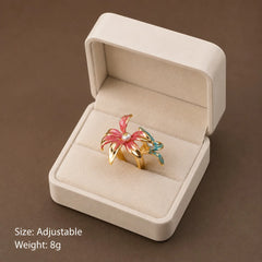 Fashion Flower Pearl Rings for Girls Boho Trendy Simple Minimalistic Jewelry for Women Ladies Wholesale China Factory Stylish