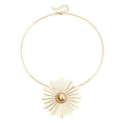 Fashion Simple Flowers Floral Minimalistic Necklaces for Girls Sweet Bold Dainty Jewelry Suits Sets for Women Ladies Accessories
