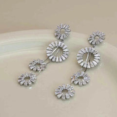 Female Hot Sale New Design High Quality Drop Earring Luxurious Fashion Charms Dainty Bulk Jewelry Accessories for Women Holiday