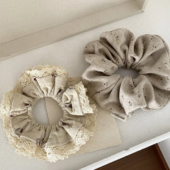 Fashion Elegant Sweet Scrunchies for Girls Sweet Cute Gentle Hair Ties for Women Ladies Hair Accessories Female in Stock