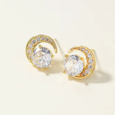 Luxury Sparkle Glitter Fashion Trendy Drop Earrings for Girls Star Dainty Charms Jewelry for Women Ladies Accessories Wholesale