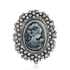 Fashion Elegant Vintage Retro Brooches for Girls Sweet Trendy Pins Jewelry for Women Ladies Accessories Chinese Supplier Chic