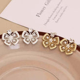 Female Butterfly Bow New Design Small Stud Earring Fashion Elegant Graceful Bulk Order Jewelry Accessories for Women Daily Use