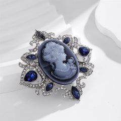 Fashion Vintage Retro Elegant Dainty Brooches for Girls Sweet Graceful Classic Pins Jewelry for Women Ladies Accessories Chic