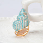 Fashion Shell Elegant Sweet Brooches for Girls Stylish Trendy Pins Jewelry for Women Ladies Accessories Chinese Supplier Chic