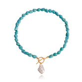 Fashion Simple Colorful Beads Necklaces for Girls Sweet Cute Kawaii Glamorous Jewelry for Women Ladies Accessories Wholesale
