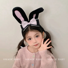 Cute Sweet Rabbit Ear Hair Band for Baby Girls Kawaii Bunny Animals Head Band for Kids Children Hair Accessories in Stock Chic