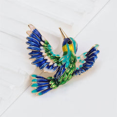 Fashion Trendy Glamorous Dainty Animals Bird Brooches for Girls Stylish Pins Jewelry for Women Ladies Accessories Wholesale