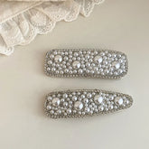 Luxurious Glitter Elegant Chic Hair Clips for Girls Stylish Sweet Snap Clips for Women Ladies Hair Accessories Chinese Supplier