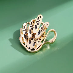 Fashion Swan Glitter Animals Elegant Brooches for Girls Glamorous Charms Trendy Pins Jewelry for Women Ladies Accessories