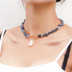 Fashion Sweet Beads Trendy Stylish INS Style Necklaces for Girls Elegant Baroque Jewelry for Women Ladies Accessories Wholesale