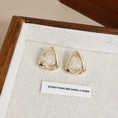 Ladies New Design Bow Flower Decorative Small Drop Earring Fashion Elegant Graceful Glamorous Wholesale Jewelry Accessories