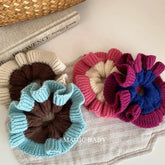 Fashion Cute Sweet Simple Scrunchies for Baby Girls Kawaii Minimalistic Hair Ties for Kids Children Hair Accessories in Stock