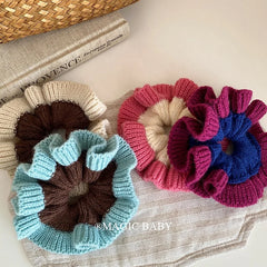 Fashion Cute Sweet Simple Scrunchies for Baby Girls Kawaii Minimalistic Hair Ties for Kids Children Hair Accessories in Stock