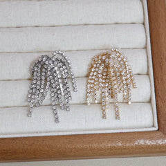 Women Heart Shape Irregular Medium Drop Earring Fashion Sequined Glitter Dainty Charms Wholesale Jewelry Accessories for Daily