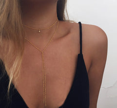 Fashion Link Simple Sweater Chain Necklaces for Girls Minimalistic Trendy Jewellry for Women Ladies Accessories Wholesale