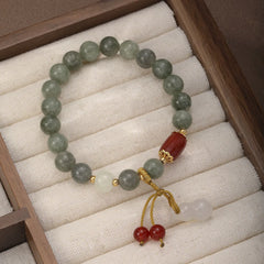 Female Green Red White Beads Bracelet Fashion Vintage Elegant Charms Factory Price Mixed Order Accepted in Stock Daily Jewelry